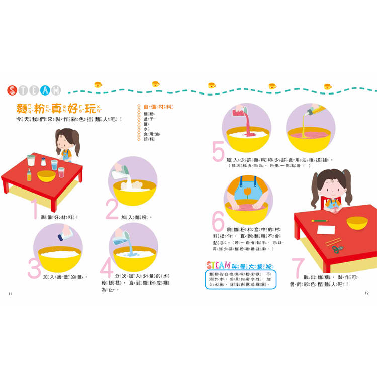 STEAM好玩科學實驗：(實驗材料包7組+趣味小實驗11個+科學小知識22個)